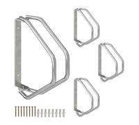 Relaxdays Swivelling Wall Bike Stand Set