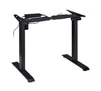 Relaxdays Table Frame Height-Adjustable Electric, 71-121 cm, Motor Table with Memory Function, Standing Desk, Black, 71-121 cm