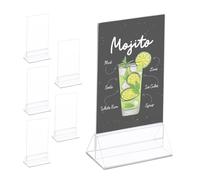 Relaxdays Table Stands A6 Set of 6