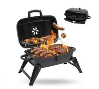 Relaxdays Tabletop grill with 2 grates