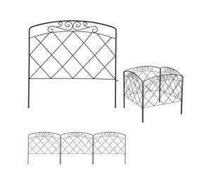 Relaxdays Tall Garden Edging Set of 12