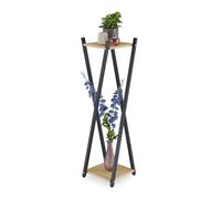 Relaxdays Tall Plant Stand with 2 Levels