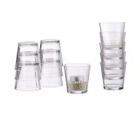 Relaxdays Tea Light Glasses Set of 2
