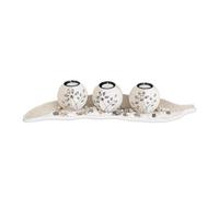 Relaxdays Tea Light Holder Set Sand