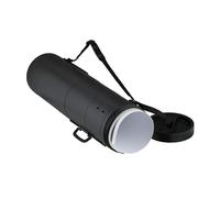 Relaxdays Telescopic Poster Roll for Transport, 93-150 cm, Ø 26.5 cm, Black, XXL