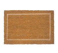 Relaxdays Textured coir doormat, 60x40 cm