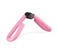 Relaxdays Thigh Toner, Multifunction Trainer for At-Home Workout, Arm & Leg Exercise, Abductor, Body Weight Sport, Pink, Foam, 13 x 47 x 19 cm