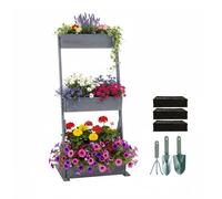 Relaxdays Tiered planter with boxes