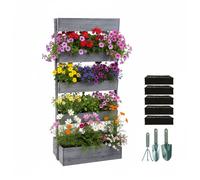 Relaxdays Tiered planter with boxes