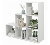 Relaxdays Tiered shelf, 6 compartments