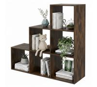 Relaxdays Tiered shelf, 6 compartments