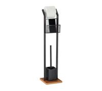 Relaxdays Toilet Accessory Set with Tray