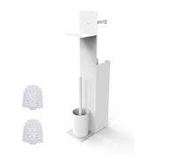 Relaxdays Toilet set with spare roll holder