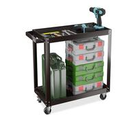 Relaxdays Tool Trolley with 2 Tiers