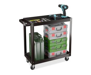 Relaxdays Tool Trolley with 2 Tiers