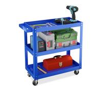 Relaxdays Tool Trolley with 3 Tiers
