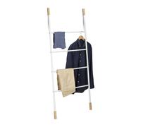 Relaxdays Towel Ladder Rack, White