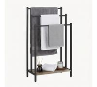 Relaxdays Towel rack & shelf