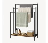 Relaxdays Towel rack & shelf