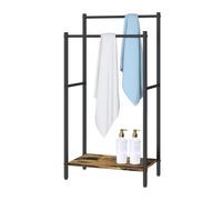 Relaxdays Towel stand & shelf