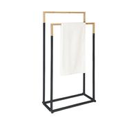 Relaxdays Towel stand with 2 bars
