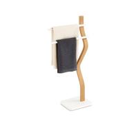 Relaxdays Towel stand with 2 bars