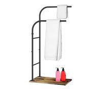Relaxdays Industrial towel rack & shelf