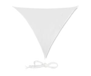 Relaxdays Traingular White Shade Sail