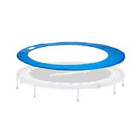 Relaxdays Trampoline Edge Cover, Shock Cover, Trampoline Accessory, 30 cm Wide, PVC, 427 cm Diameter, Blue