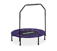 Relaxdays Trampoline with safety bar Ø 102 cm