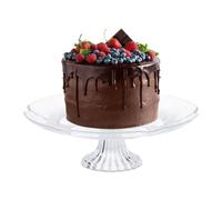 Relaxdays Transparent Cake Plate with Stand