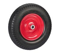 Relaxdays Treaded Wheelbarrow Wheel 4.00-8