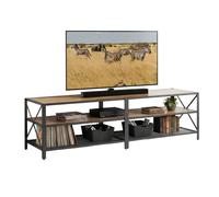 Relaxdays TV lowboard 4 compartments