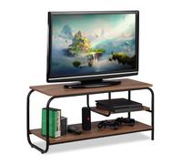 Relaxdays TV Stand with Shelf
