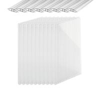 Relaxdays 10-pack double-wall panels & connectors