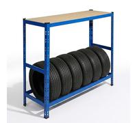 Relaxdays Tyre rack & shelf