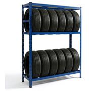 Relaxdays Tyre rack & shelf