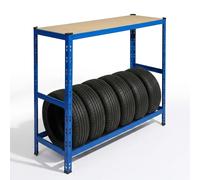 Relaxdays Tyre rack & shelf