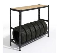 Relaxdays Tyre rack & shelf