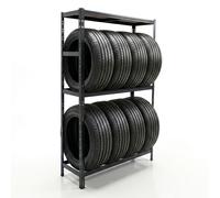 Relaxdays Tyre rack & shelf