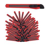 Relaxdays Utility Knife Set of 100