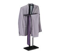 Suit stand Clothes Rack Space-saving Sturdy Valet Stand Suit Hanger Durable