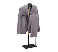 Relaxdays Valet Suit Stand Black/Natural