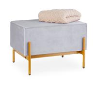 Relaxdays Velvet Bench