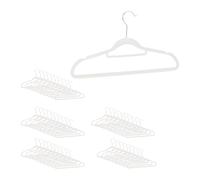 Relaxdays Velvet Clothes Hanger Set