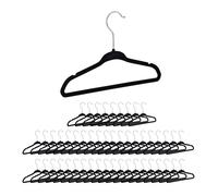 Relaxdays Velvet Coat Hangers for Kids