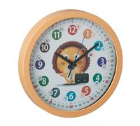 Relaxdays Wall Clock for Children Lion Motif