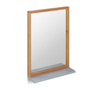 Relaxdays Wall Mirror with Shelf