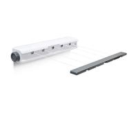 Relaxdays Wall Mountable Drying Rack White/Grey