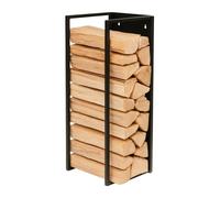 Relaxdays Wall-mounted firewood rack